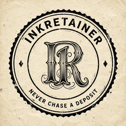 InkRetainer stamp logo