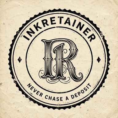 InkRetainer stamp logo